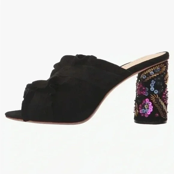 LOEFFLER RANDALL KAYA‎ SUEDE/SEQUIN PUMP